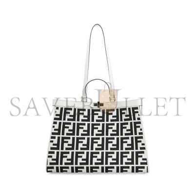 FENDI X-TOTE CANVAS TOTE BAG 8BH374AJQYF1LAF (41*29.5*16cm)